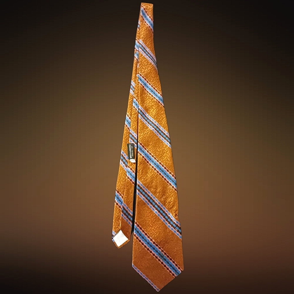 Vintage Mens Tie 1970's Wells & Coverly Troy N.Y. Necktie